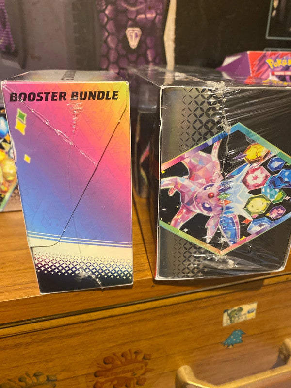 Prismatic evolutions combo surprise box + booster bundle