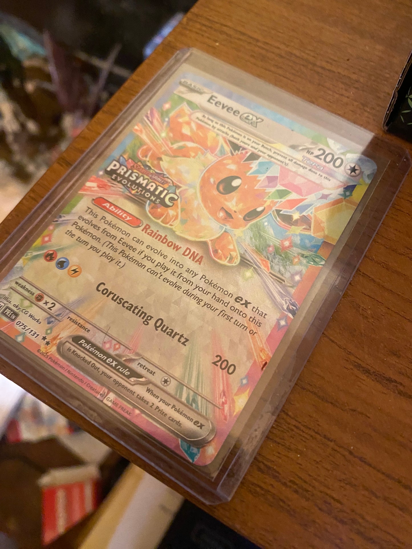 Prismatic Evolution Eevee promo