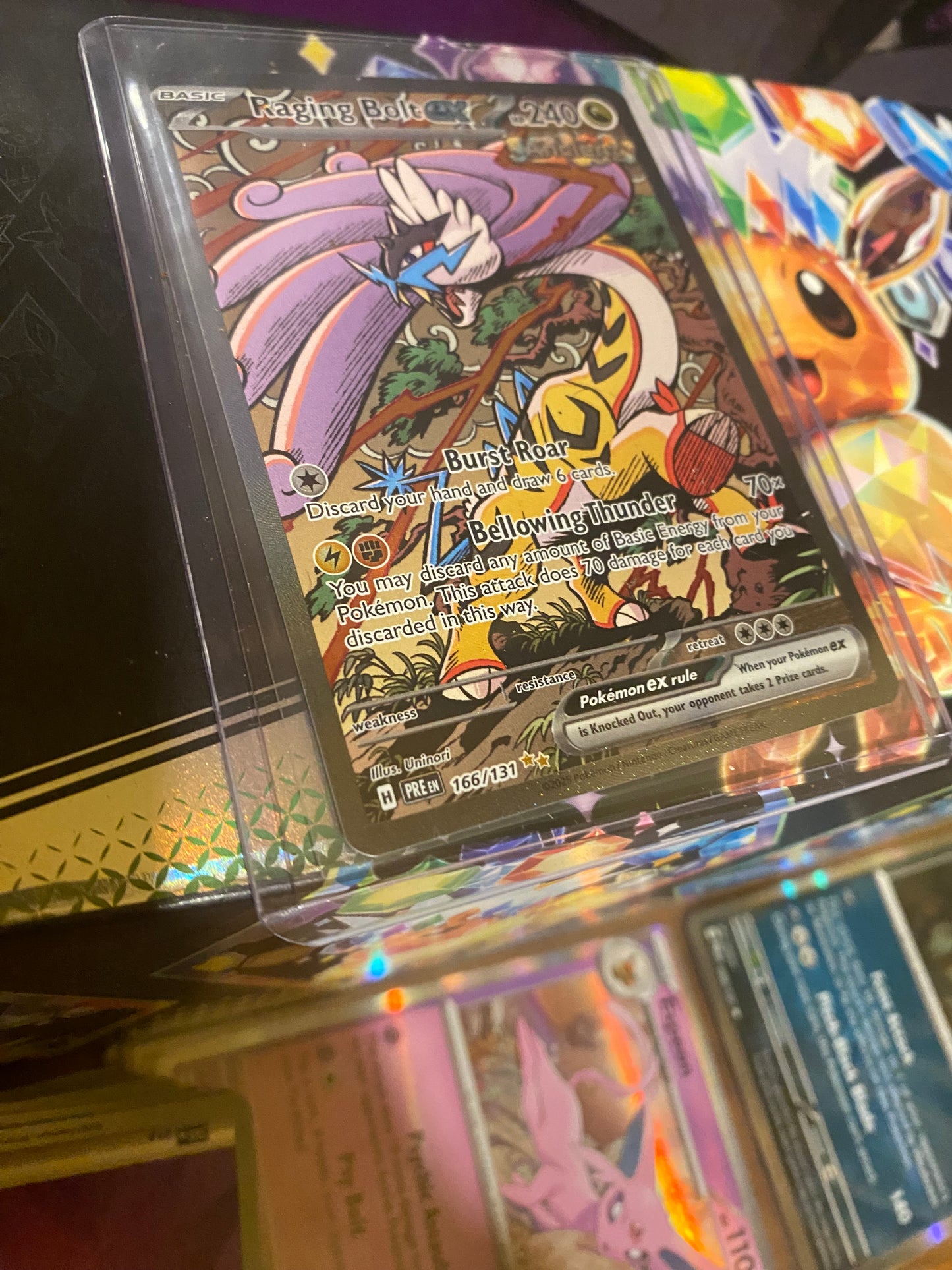 Raging bolt ex Prismatic evolutions pack fresh
