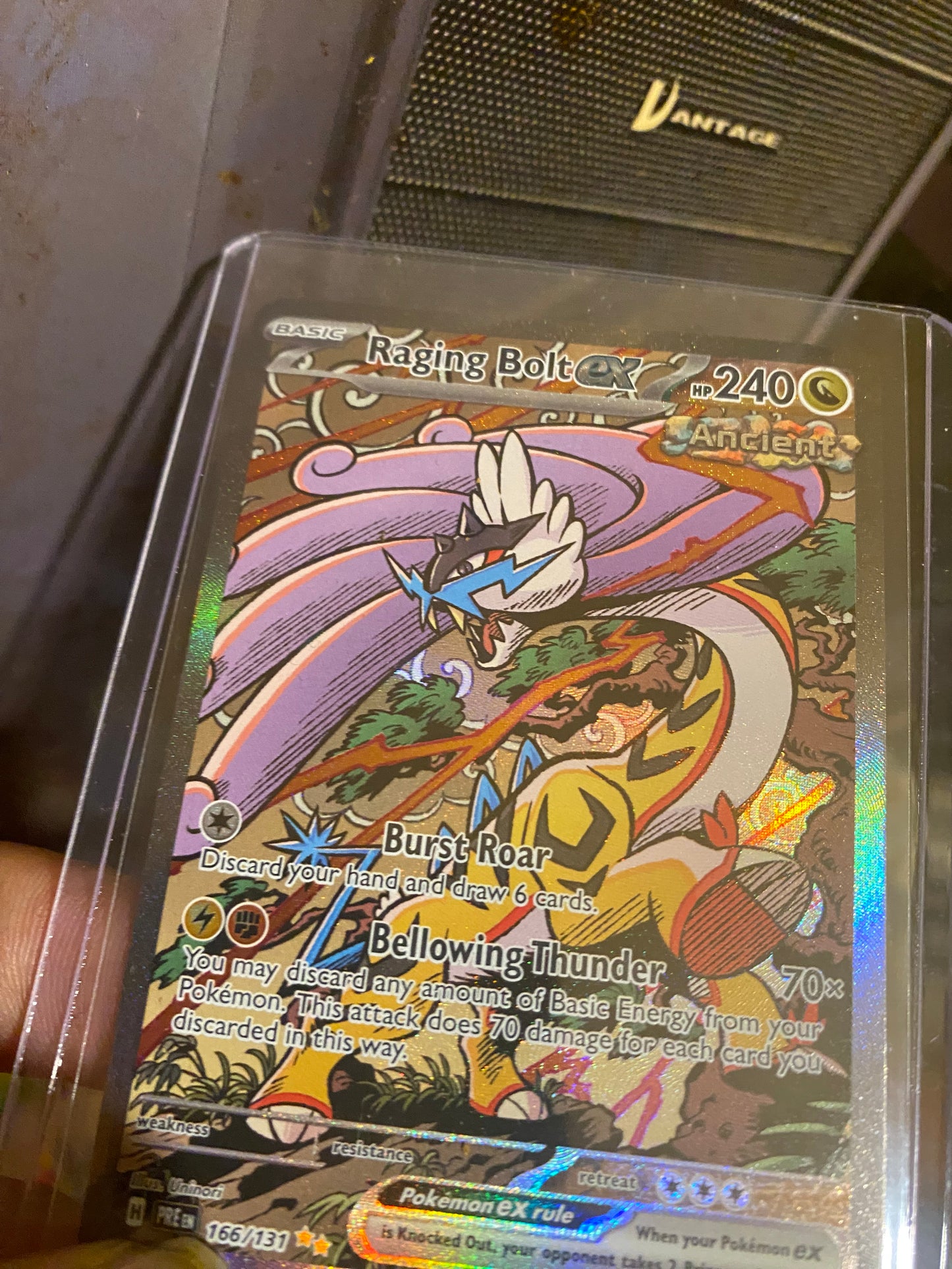 Raging bolt ex Prismatic evolutions pack fresh