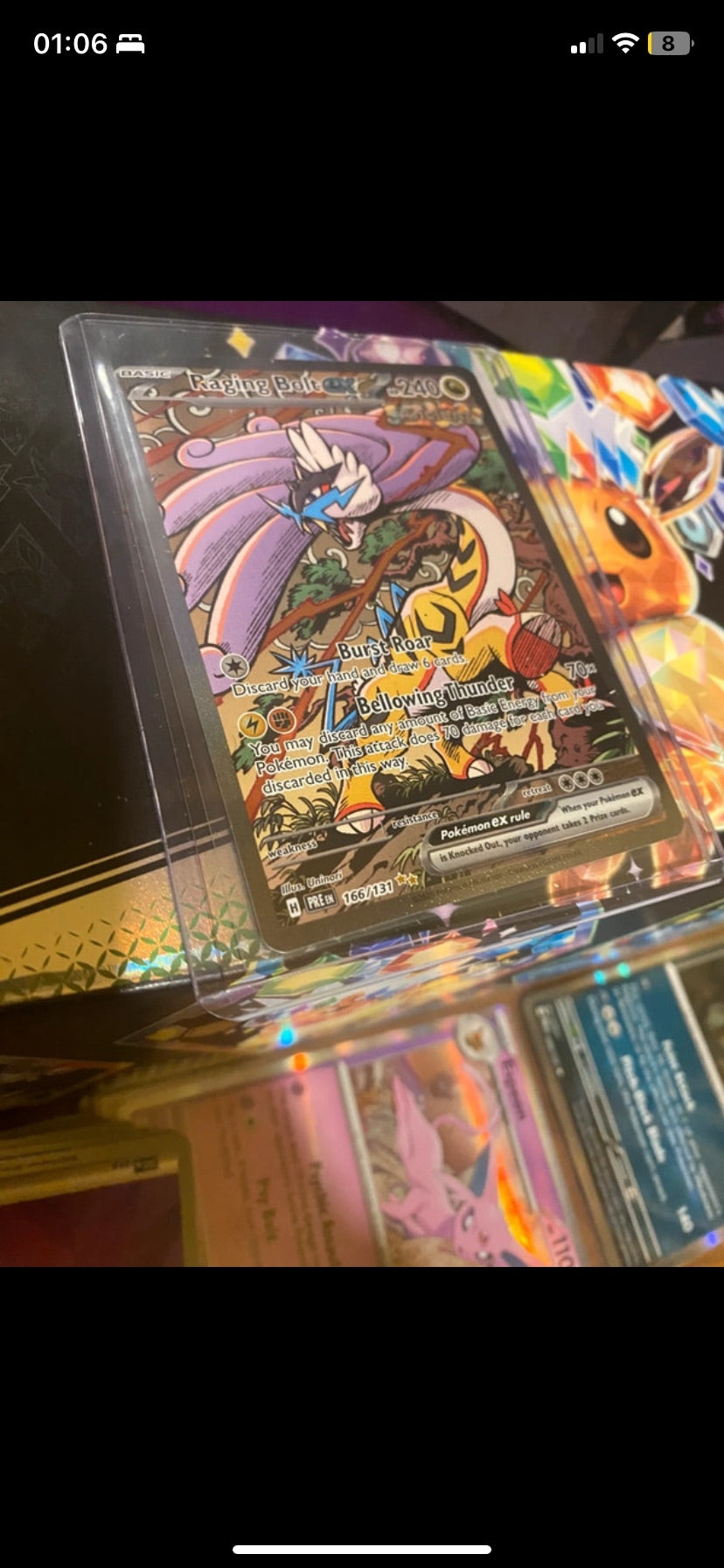 Raging bolt ex Prismatic evolutions pack fresh
