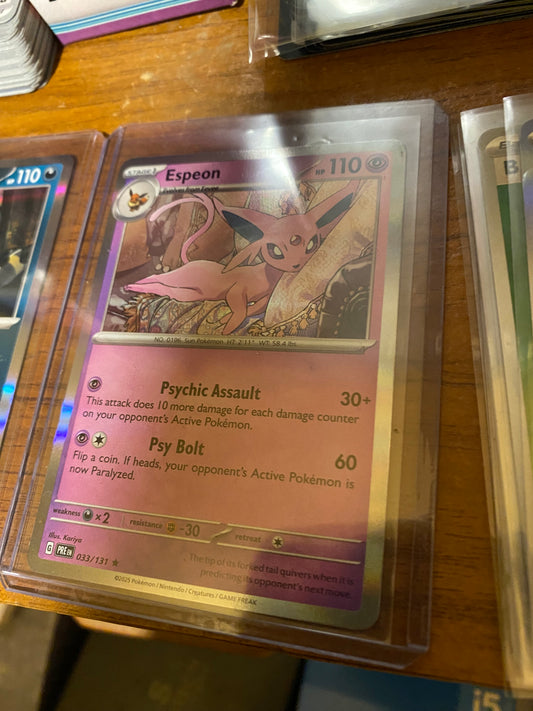 Prismatic evolutions Sylveon umbreon holo combo